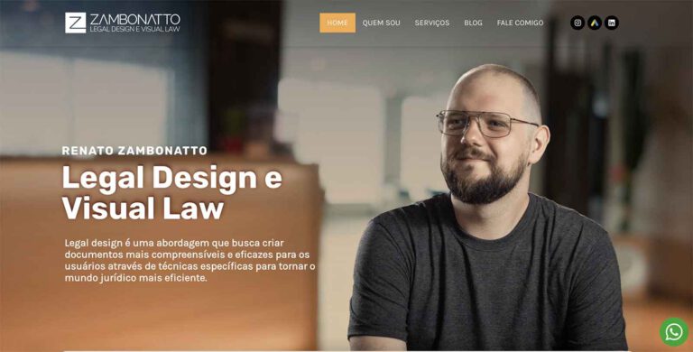 Criação de Site Renato Zambonatto